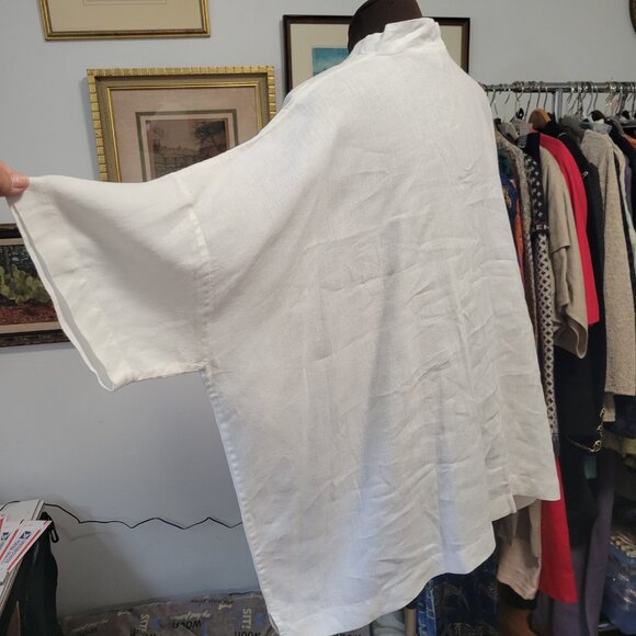 Eskandar European Design 100% Linen Top Size - Picture 8 of 11